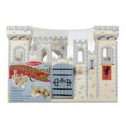 Melissa & Doug Folding Medieval Castle 1329 - Arts & Crafts