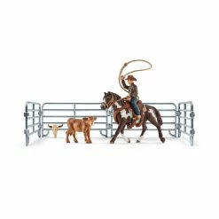 Schleich Team Roping with Cowboy 41418 - Animals & Other Figures