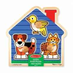 Melissa & Doug House Pets Jumbo Knob 2055 - Educational Toys
