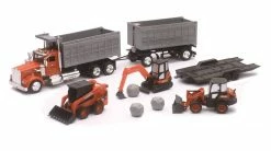 Kubota D/C Const Vehicles With Dump Trk SS-33373A - Animals & Other Figures