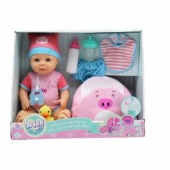 Gi-Go Drink & wet Doll Deluxe Set - 21140 - Baby Dolls