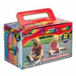 Cra-Z-Art Sidewalk Chalk, 32 Count - 10817-6 - Arts & Crafts -Games Official Website 15bbcca502da4a2061de87d163953a3879a94ef2 177760224 3