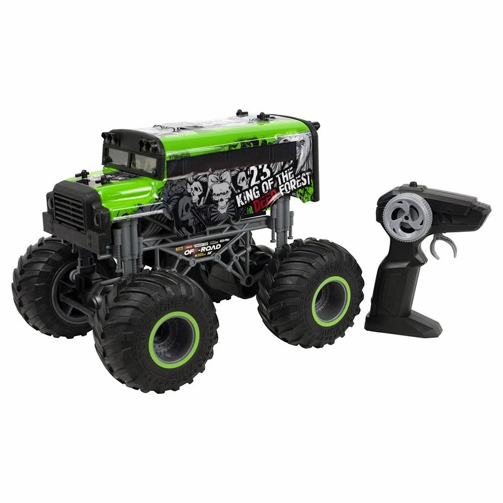 Spirit Beasts 1:10 Remote Control Monster Truck Bus GS20513 2 Spirit Beasts 1:10 Remote Control Monster Truck Bus GS20513 - Image 2
