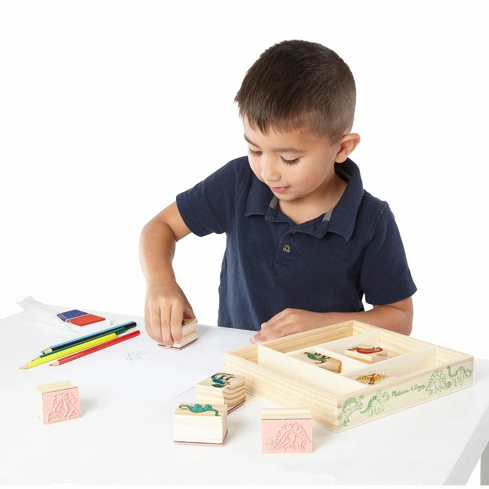 Melissa & Doug Dinosaur Stamp Set 1633 - Arts & Crafts 2 Melissa & Doug Dinosaur Stamp Set 1633 - Arts & Crafts - Image 2