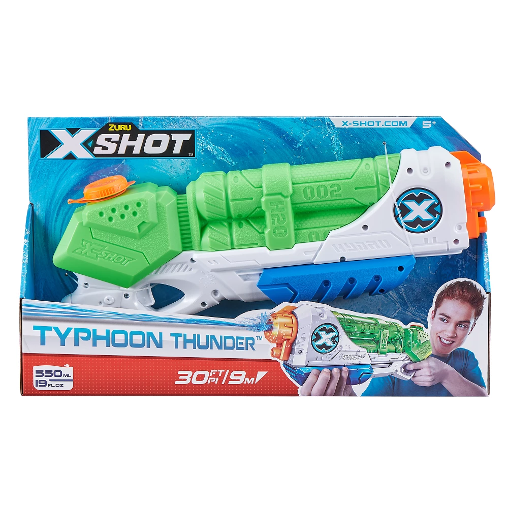X-Shot Water Warfare Typhoon Thunder Water Blaster by Zuru - 2878700021 - Backyard Play 1 X-Shot Water Warfare Typhoon Thunder Water Blaster by Zuru - 2878700021 - Backyard Play
