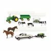 Tomy 1:32 John Deere 20 Piece Die Cast Value Set - 46683 - Farm Equipment