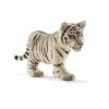 Schleich Tiger Cub, White - 14732 - Collectible