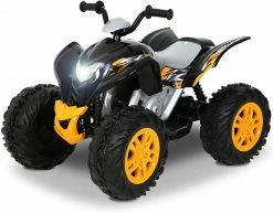 Games Official Website 19 Rollplay 12V Powersport ATV Battery Ride-on Vehicle Yellow - W442AC-Y-WH - ATV Toys