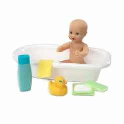 Melissa & Doug Mine to Love Bathtub Play Set - White 31710 - Baby Dolls -Games Official Website 48029bf95cea0e8ea8c96318c044a8f51b61bc0f 186940140 3