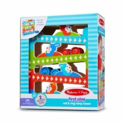 Melissa & Doug Roll & Ring Ramp Tower 30130 - Educational Toys