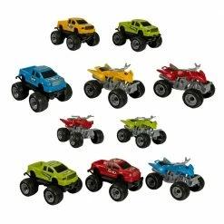 Colorful Toy 10 Pack Tube Of Vehicles - 8366 - Toy Cars