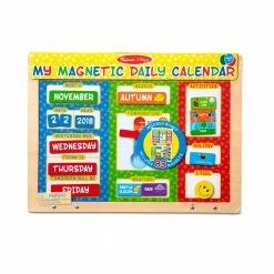 Melissa & Doug My First Daily Magnetic Calendar 9253 - Educational Toys