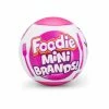 Zuru 5 Surprise Foodie Mini Brands Mystery Capsule Real Miniature brands Collectable Toy - 77262GQ2 - Collectible Toys & Models