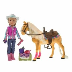 Paradise Horses 16" Horse & Doll Playset - Playsets