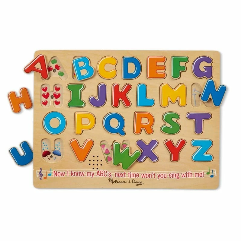 Melissa & Doug Alphabet Sound Puzzle 340 - Educational Toys 4 Melissa & Doug Alphabet Sound Puzzle 340 - Educational Toys - Image 4
