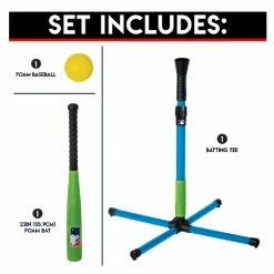 Franklin Sports MLB XT Youth Batting Tee Foam Set - 64060 - Backyard Play -Games Official Website 655064c268a3e5e439eaf23d8b0c624a6a4a507f 50700006 5