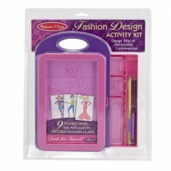 Melissa & Doug Fashion Design Activity Kit 4312 - Educational Toys