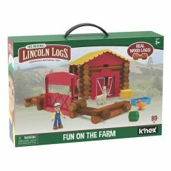 Lincoln Logs Fun On The Farm Building Set, 89 Piece - 00858 - Sets