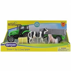 Breyer Tractor and Tag-a-Long Wagon - 59238 - Farm