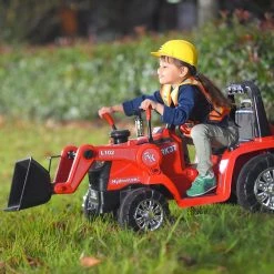 Wonderlanes 12V Ride on RK Tractor Red, Battery Powered - 3015 - Ride-On Toys -Games Official Website 753e15f062f755b769d2379be393945602772156 238630023 3