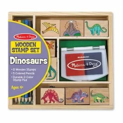 Melissa & Doug Dinosaur Stamp Set 1633 - Arts & Crafts