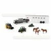1:32 Hobby Set With Ford Pickup And Horse Trailer John Deere Gator Skid Steer And Accessories 47247 - Playsets