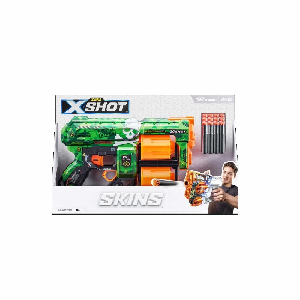 Zuru X-Shot Skins Dread Dart Blaster - 36517 - Other Shooting Toys 2 Zuru X-Shot Skins Dread Dart Blaster - 36517 - Other Shooting Toys - Image 2