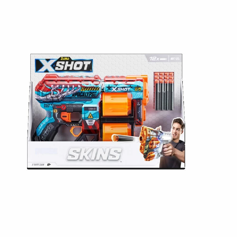 Zuru X-Shot Skins Dread Dart Blaster - 36517 - Other Shooting Toys 3 Zuru X-Shot Skins Dread Dart Blaster - 36517 - Other Shooting Toys - Image 3