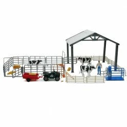 Country Life Deluxe Cattle Ranch Life Set SS-05135 - Animals & Other Figures