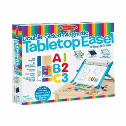 Melissa & Doug Double-Sided Magnetic Tabletop Easel 2790 - Arts & Crafts