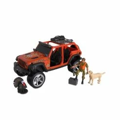 RealTree® 1:18 Jeep® Wrangler Rubicon Turkey Hunting 8-Piece Playset 21832 - Toy Cars