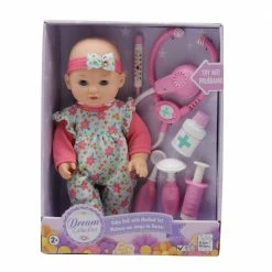 Dream Collection 12โ Baby Medical Set, Assorted - 20214 - Baby Dolls