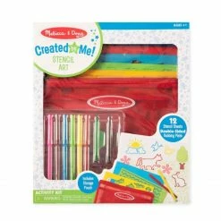 Melissa & Doug Stencil Activity Set 30624 - Arts & Crafts