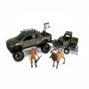 Nkok RealTree® 1:18 RAM® 1500 Rebel & Polaris® Ranger Elk Hunting 9-Piece Playset 21854 - Toy Cars