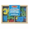 Melissa & Doug Magnetic Wooden Alphabet 448 - Educational Toys