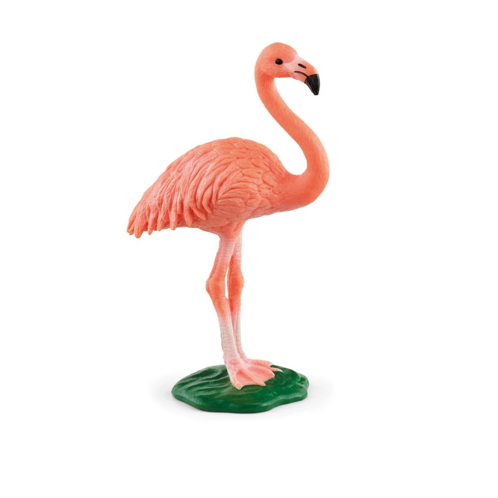 SCHLEICH FLAMINGO TOY FIGURINE - 14849 - Action Figures 1 SCHLEICH FLAMINGO TOY FIGURINE - 14849 - Action Figures