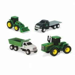 John Deere 4 Piece Truck and Tractor Set - 37685PDQ2 - Tractors