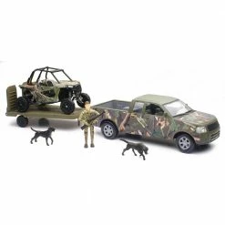 Wildlife Hunter Wild Life Hunter Camo Polaris Hunting Set SS-76456 - Animals & Other Figures