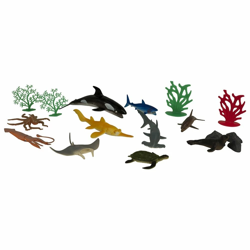 Wenno 30 Piece Animal Figures Bucket Assorted 6690 - Playsets 2 Wenno 30 Piece Animal Figures Bucket Assorted 6690 - Playsets - Image 2