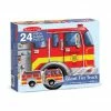 Melissa & Doug Giant Fire Truck Floor (24 pc) 436 - Educational Toys