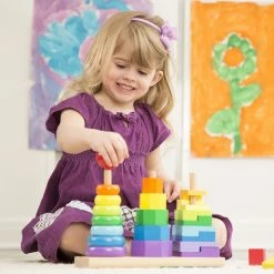 Melissa & Doug Geometric Stacker 567 - Educational Toys -Games Official Website d5c1e11bc5d3a70111dc748e828b6b9db567a089 186940010 5
