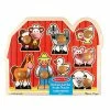 Melissa & Doug Large Farm Jumbo Knob 3391 - Educational Toys