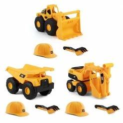 CAT Construction Fleet Sand Set, Assorted - 82060 - Construction Vehicles