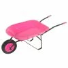 Various Brands High Vis Pink Kids Wheelbarrow - KWB - Carts & Wheelbarrows