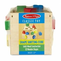 Melissa & Doug Shape Sorting Cube 575 - Educational Toys