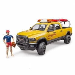 Bruder RAM Life Guard with Figure, Stand-Up Paddle + Light/Sound Module - 2506 - Toy Tractors & Trucks -Games Official Website f51a83ab846353688f7c2380c4313ea58b1ae842 1080520033 3