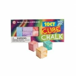 Various Brands Cube Marble Chalk - 10 count 160910 - Arts & Crafts