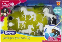 Breyer Colorful Horse Breeds Paint & Play - 4234 - Farm